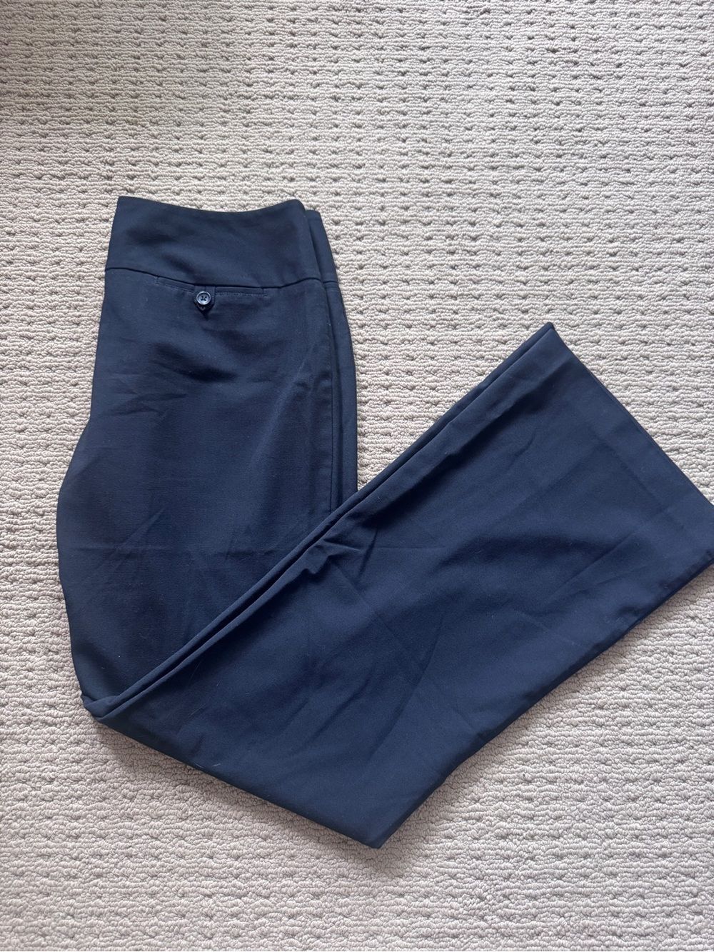 Express Design Studio Editor Black Wide Leg Dress Pants Women’s 6L 33” Inseam
